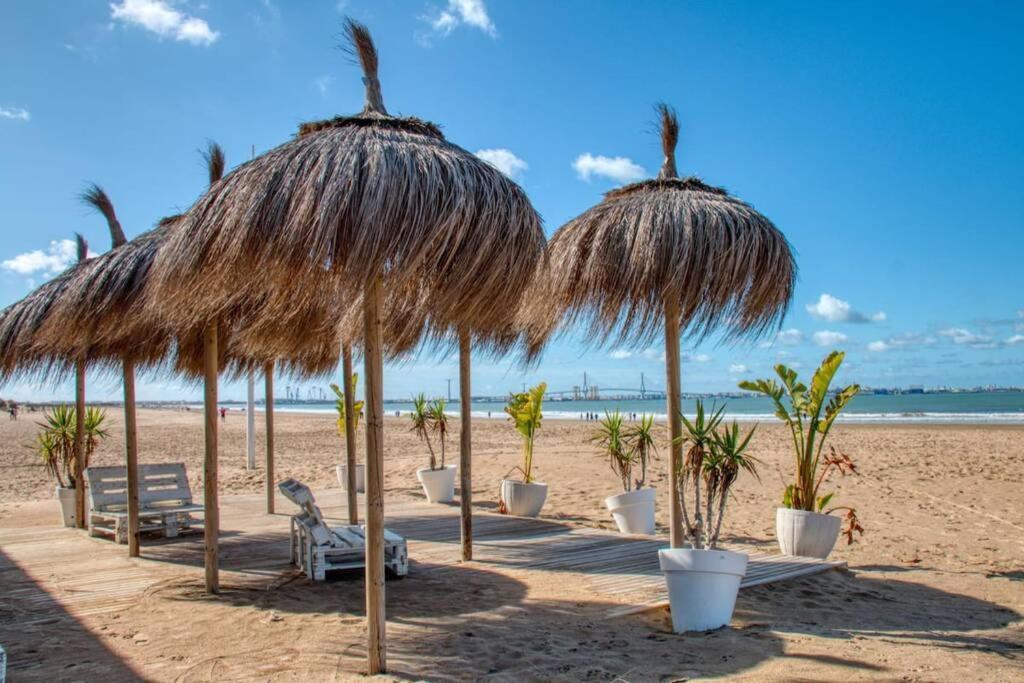 Duplex Centrico Frente A Hotel Monasterio, Playas Y Pinares En Las Proximidades El Puerto de Santa María Eksteriør bilde